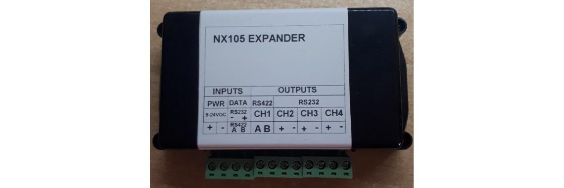 PM105 NX105 RS232 RS422 EXPANDER