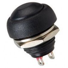 Switch Buton SİYAH 2 PIN DC184 12mm