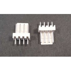 4 Pin 2.54mm Erkek Konnektör 180 derece