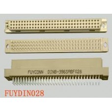 41612 3 row 96 Pin 2.54mm Dişi Konnektör 180 Derece