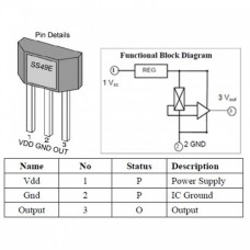SS49E  HALL EFFECT sensor